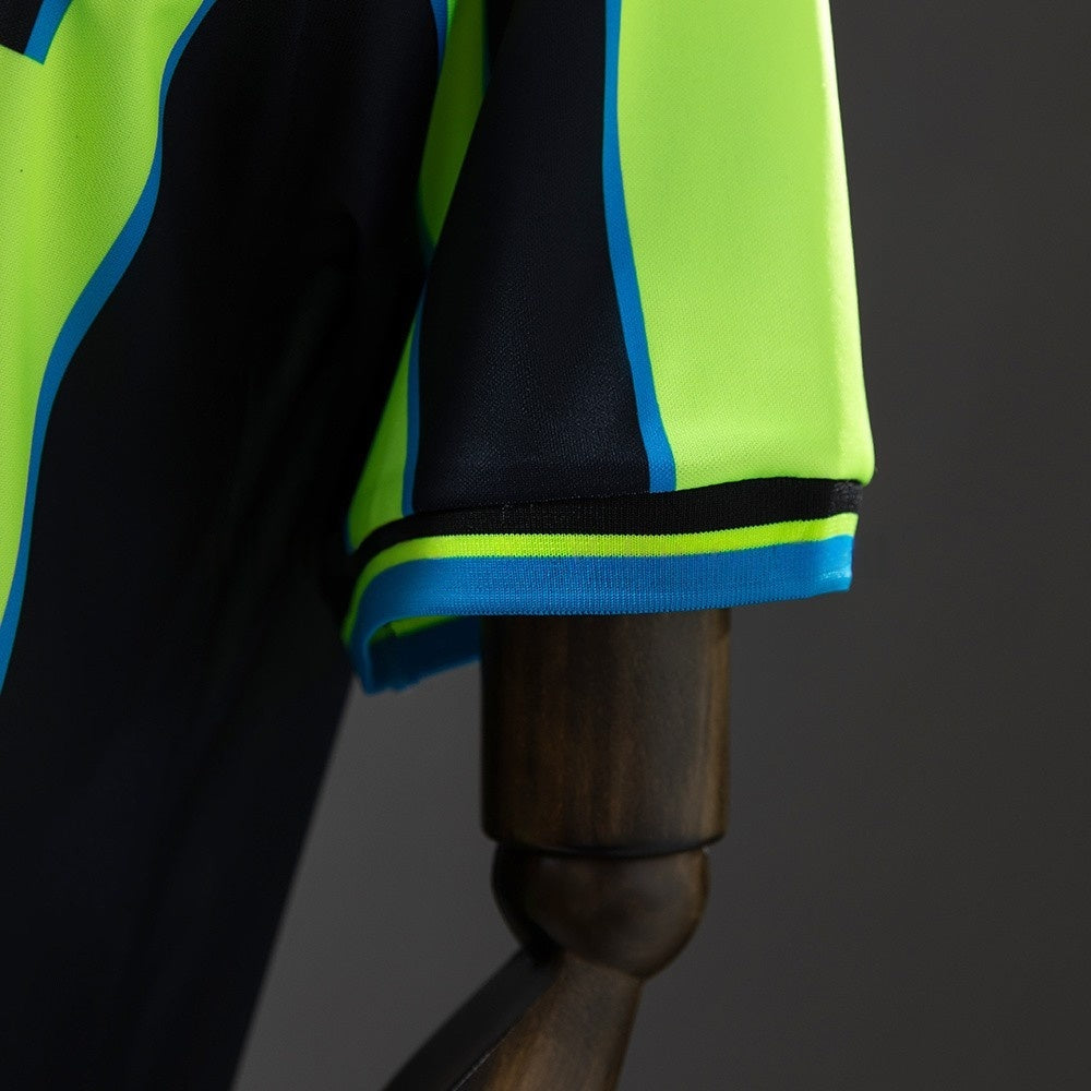 Manchester City Jersey 1998-99 Away Retro Football Kit