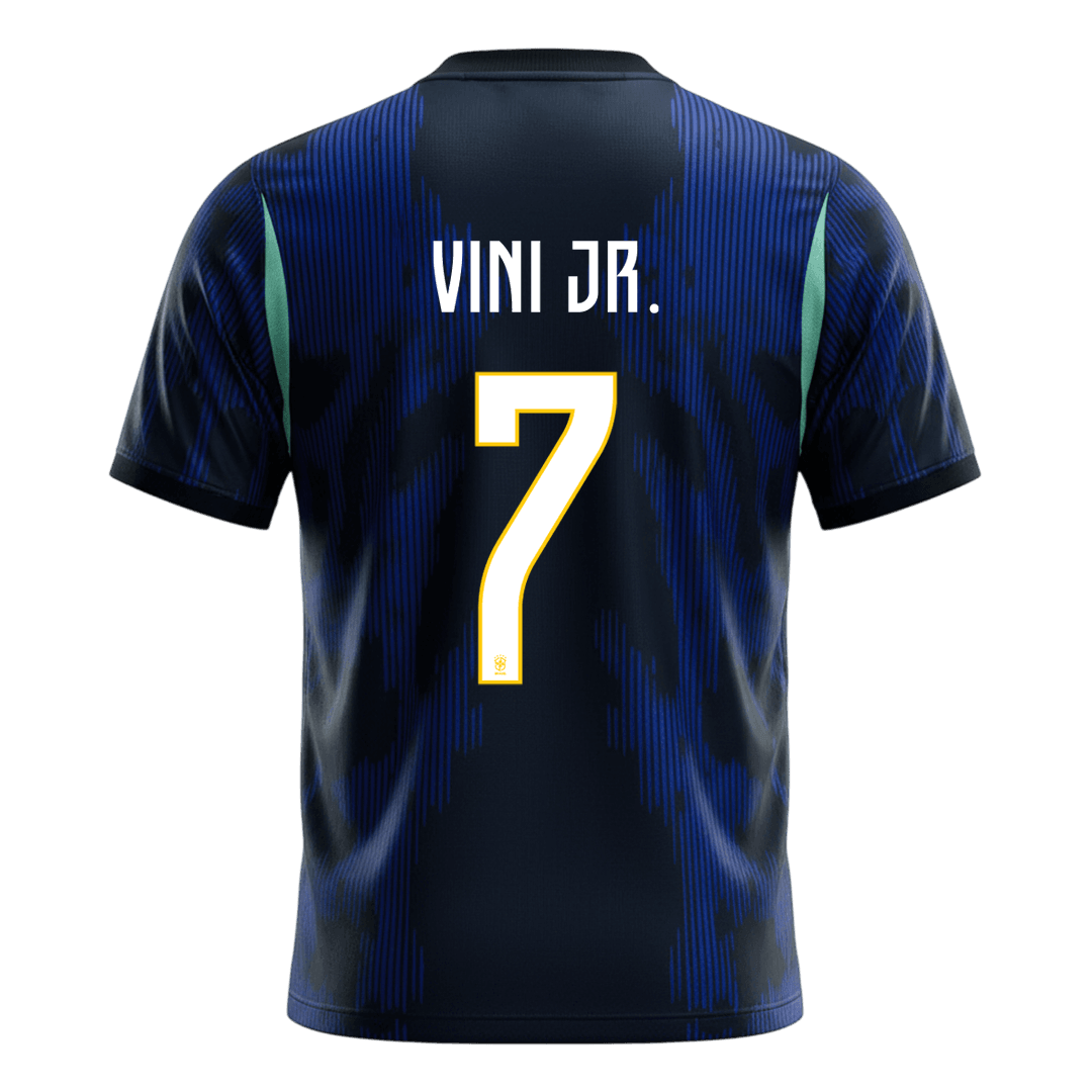 VINI JR. #7 Mens Brazil World Cup Away Jersey 2026