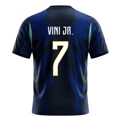 VINI JR. #7 Mens Brazil World Cup Away Jersey 2026