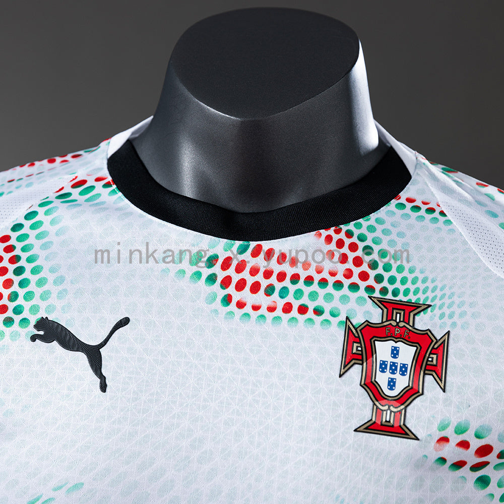 Portugal Jersey 2025/26 Away Football Kit Long Sleeves Player Version