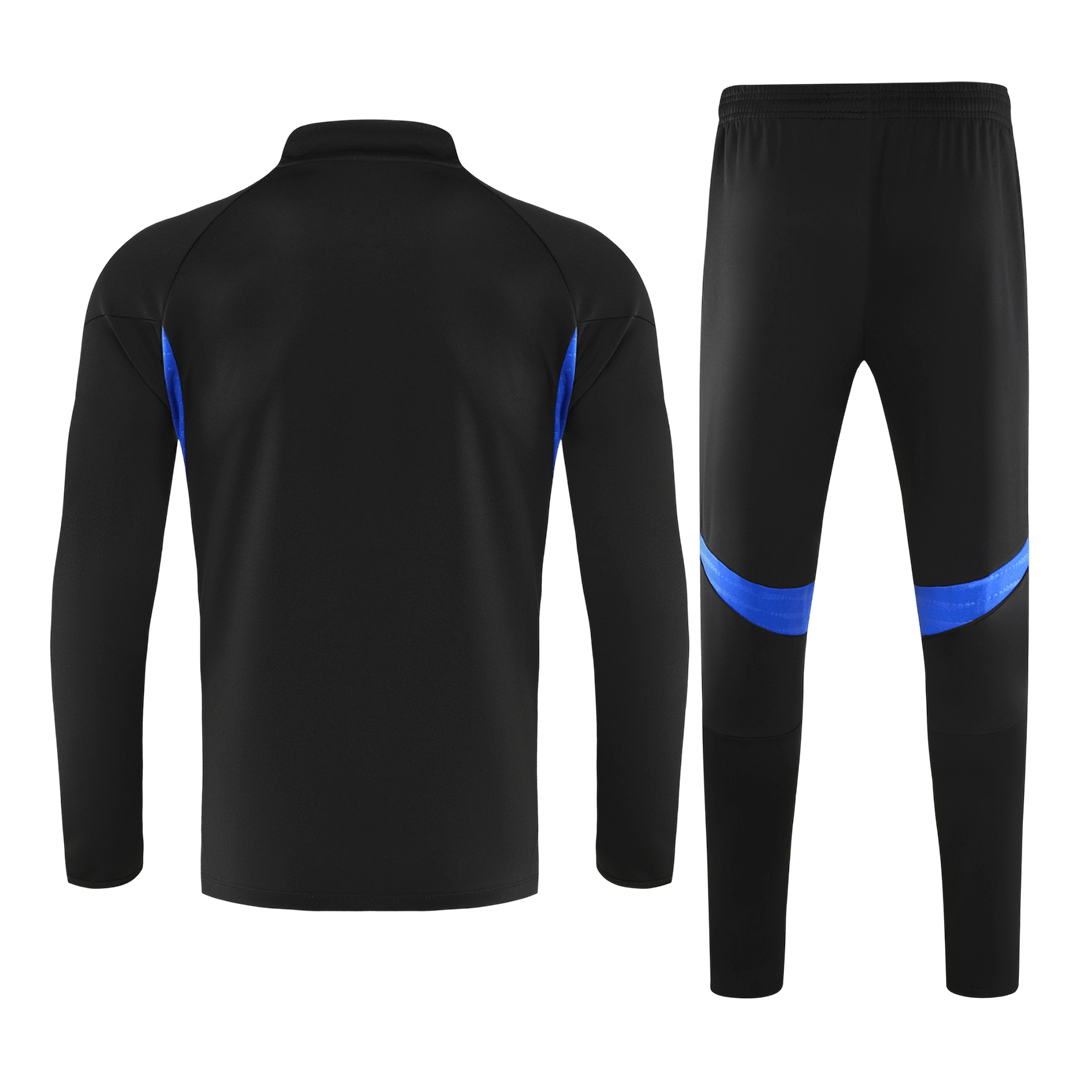 Manchester United 2025/26 Black Training Tracksuit Kit (Top+Pants)