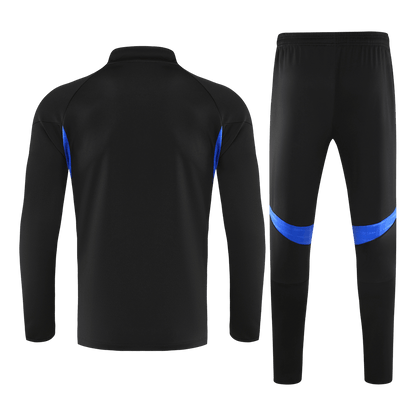 Manchester United 2025/26 Black Training Tracksuit Kit (Top+Pants)