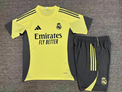Kids Real Madrid Training Tracksuits 25/26 Football Kit Soccer Jersey