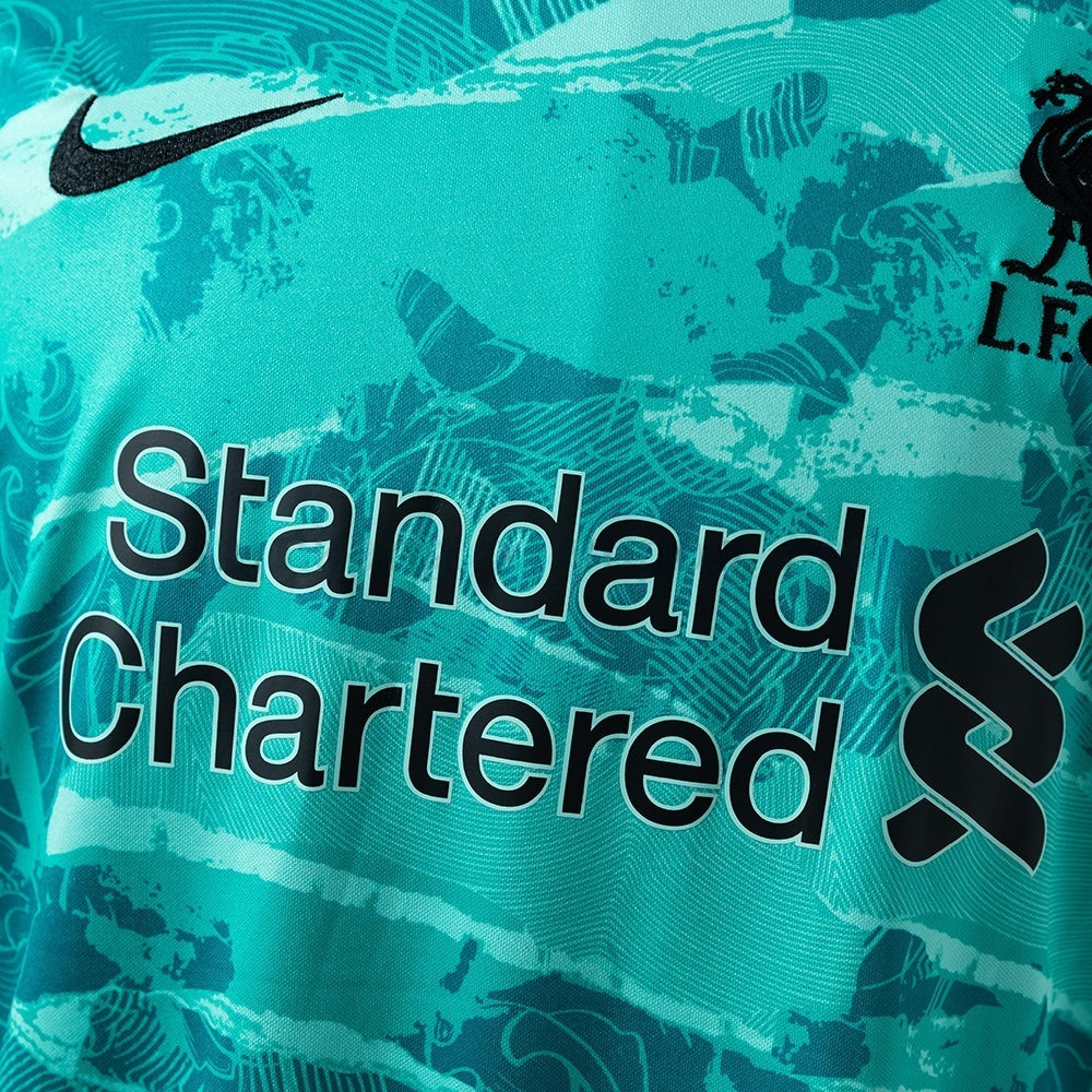 Liverpool Away Jersey 2020-21 Retro Football Kit Soccer Shirt