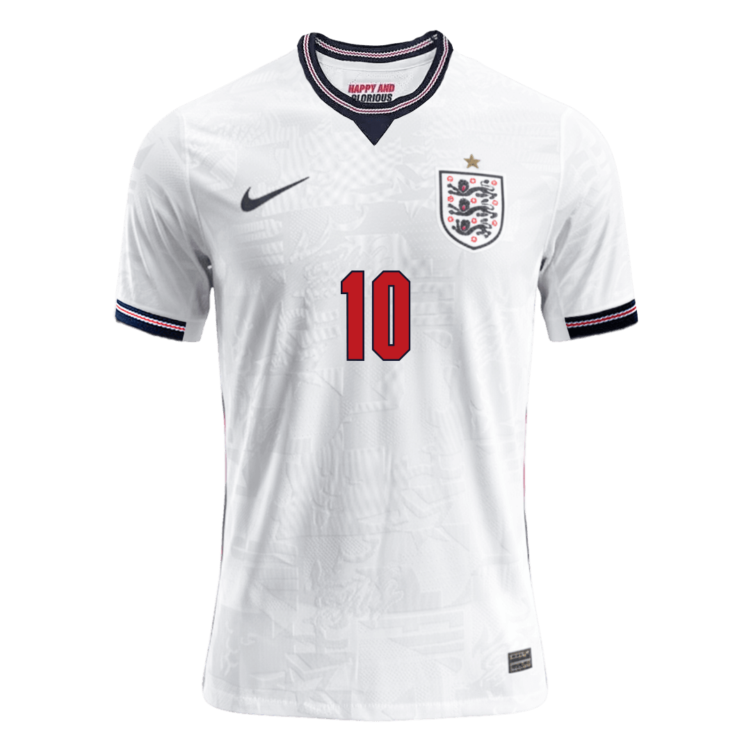 BELLINGHAM #10 Mens England World Cup Home Jersey 2026 - Player Version (Slim Fit)