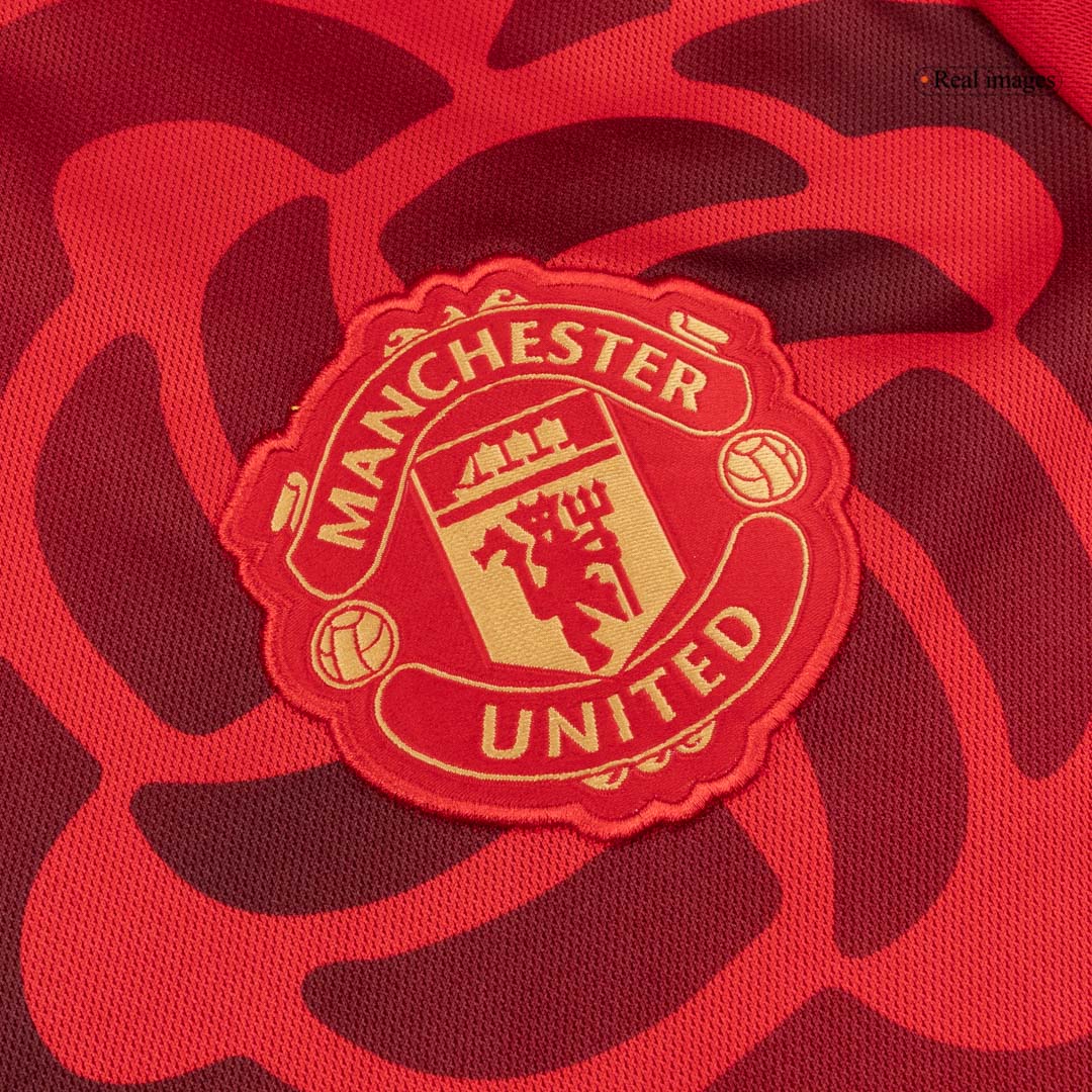 Mens Manchester United Long Sleeve Jersey 2025/26
