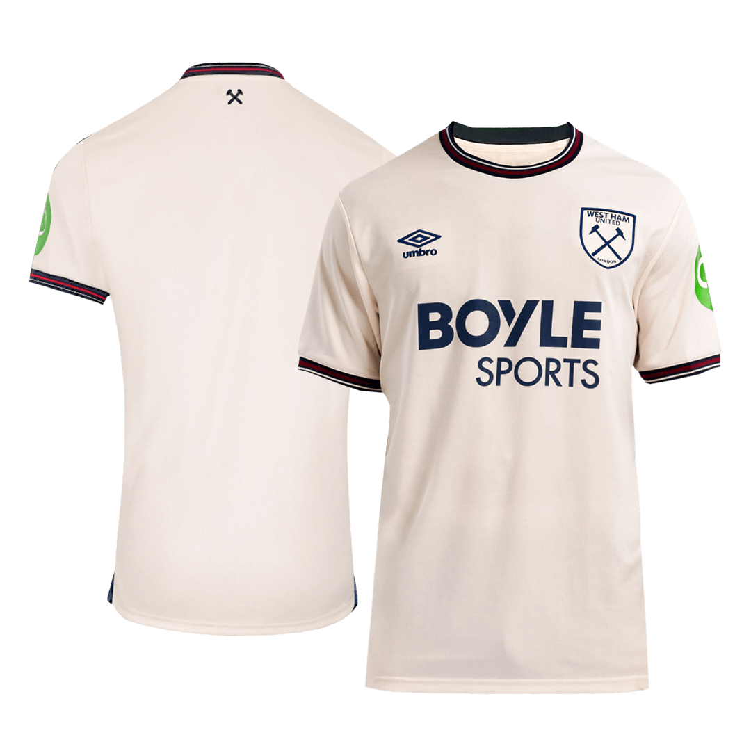 Mens West Ham United Away Jersey 2025/26