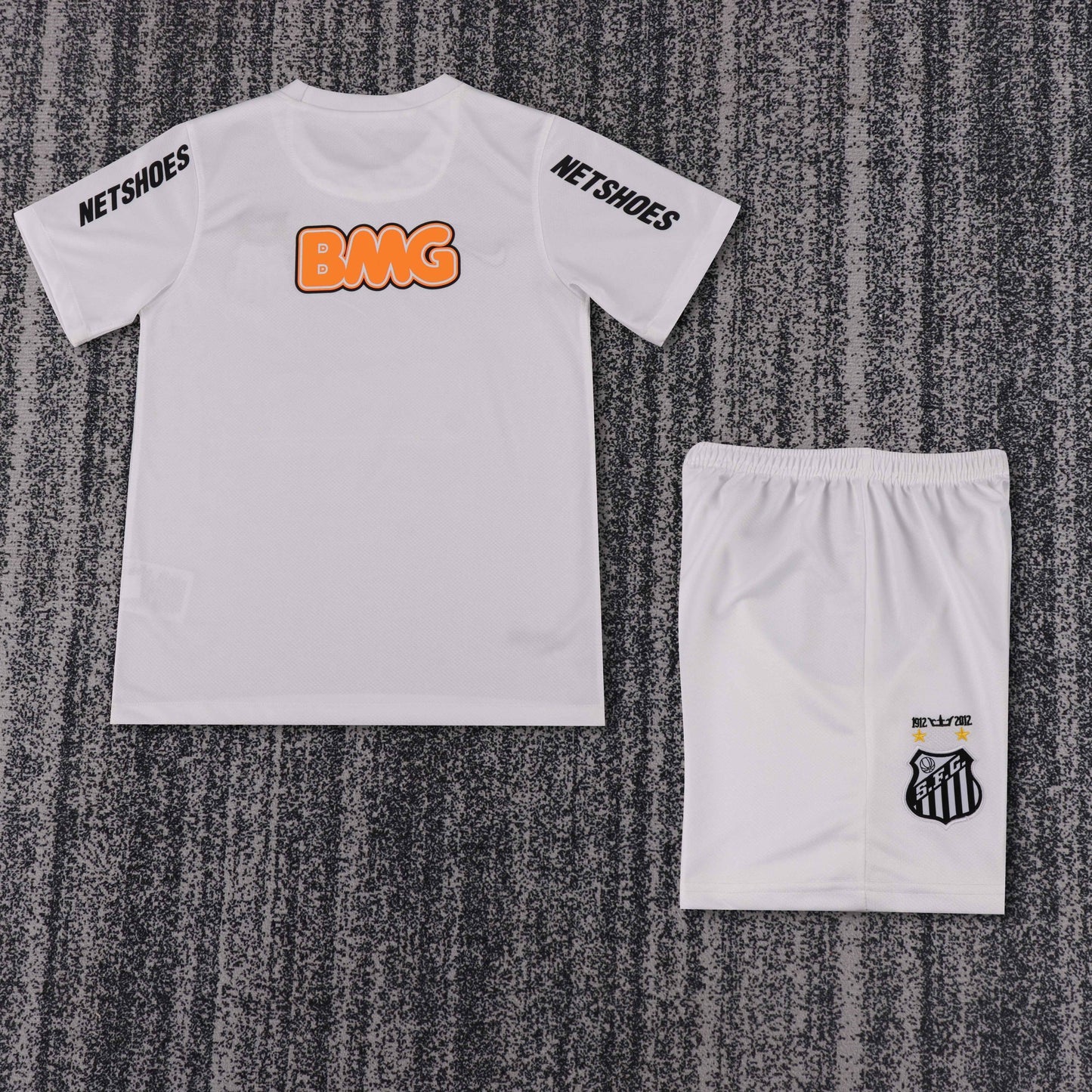 Retro Kids Santos Jersey 12/13 Home Football Kit Soccer Jersey Neymar JR