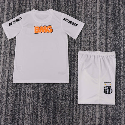 Retro Kids Santos Jersey 12/13 Home Football Kit Soccer Jersey Neymar JR