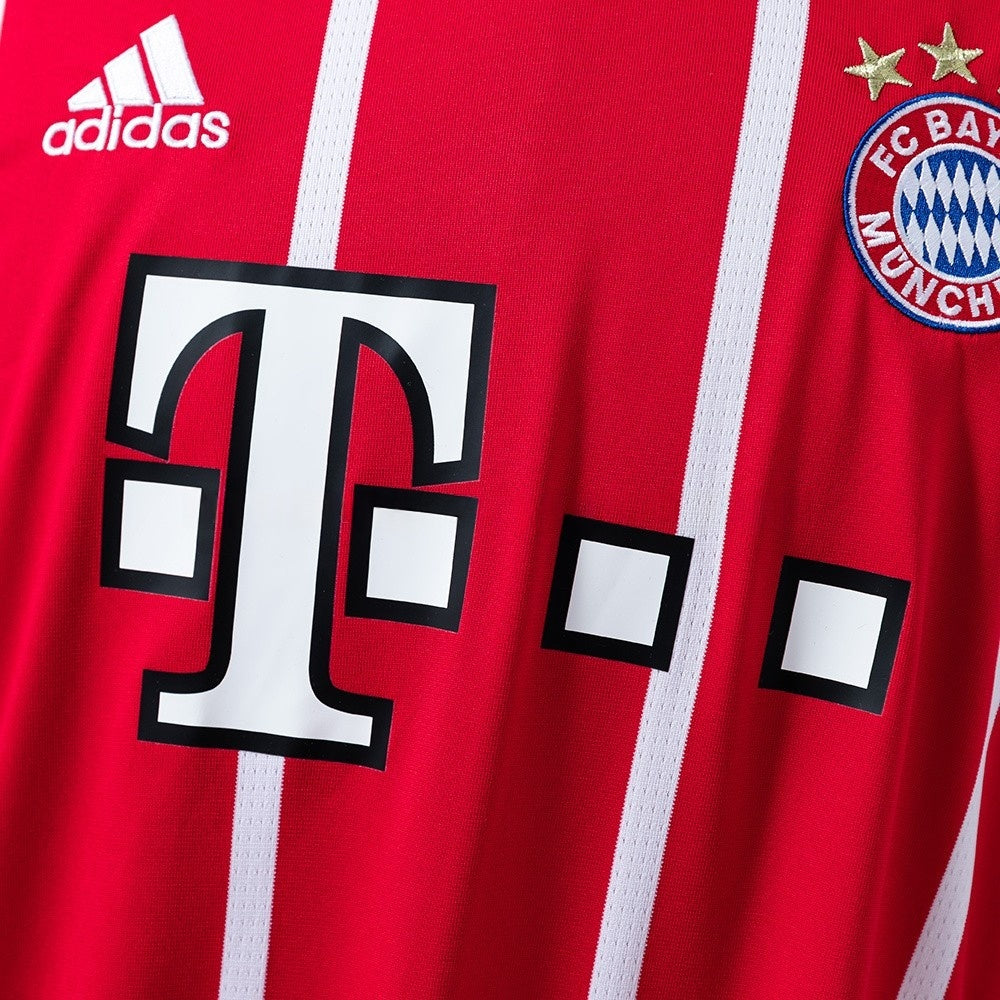 Bayern Munich Jersey 2017-18 Home Retro Football Kit