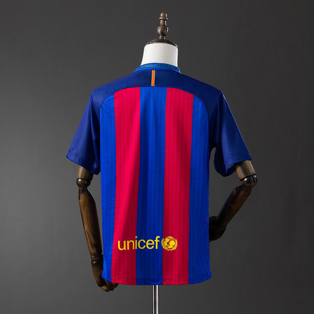 Barcelona Jersey 2016/17 Home Retro Football Kit
