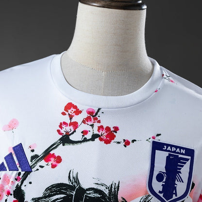 Japan Cherry Blossom And Dragon Jersey 2026 Football Kit Soccer Shirt