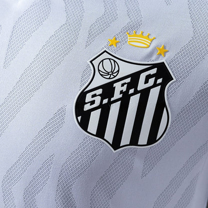 Santos Jersey 25/26 Home Football Kit Player Version