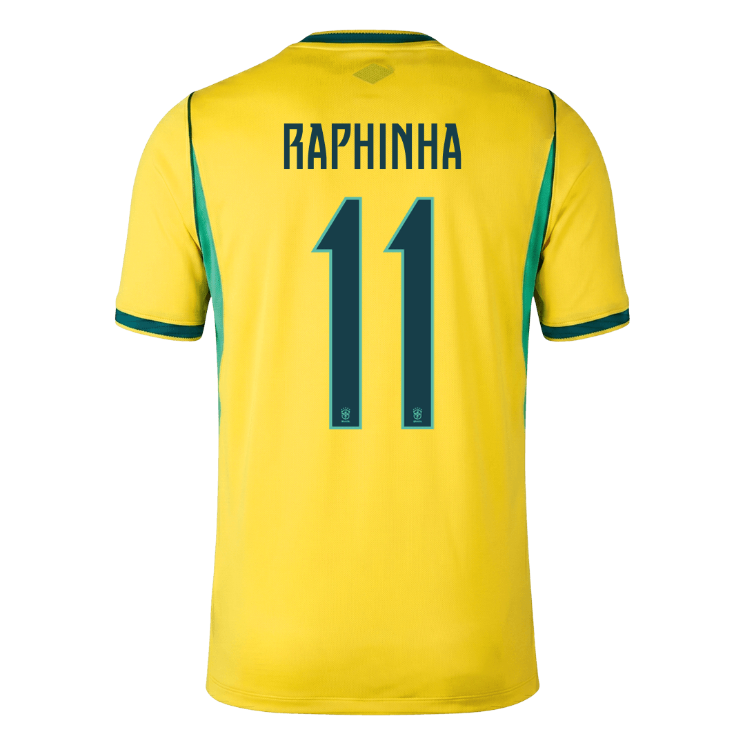 RAPHINHA #11 Mens Brazil World Cup Home Jersey 2026 [PREMIUM]