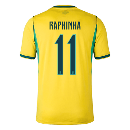 RAPHINHA #11 Mens Brazil World Cup Home Jersey 2026 [PREMIUM]