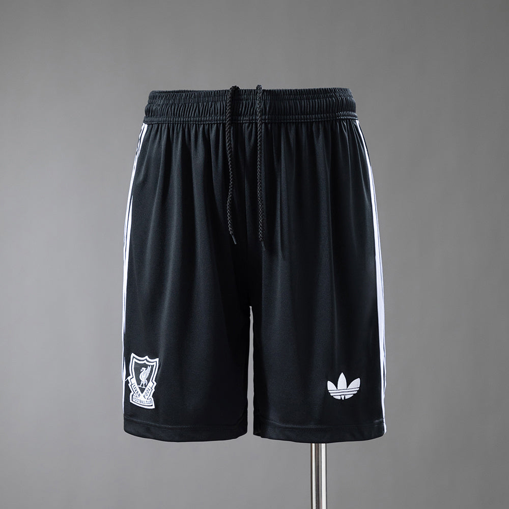 Liverpool Black Shorts 25/26 Football Kit Soccer Shorts