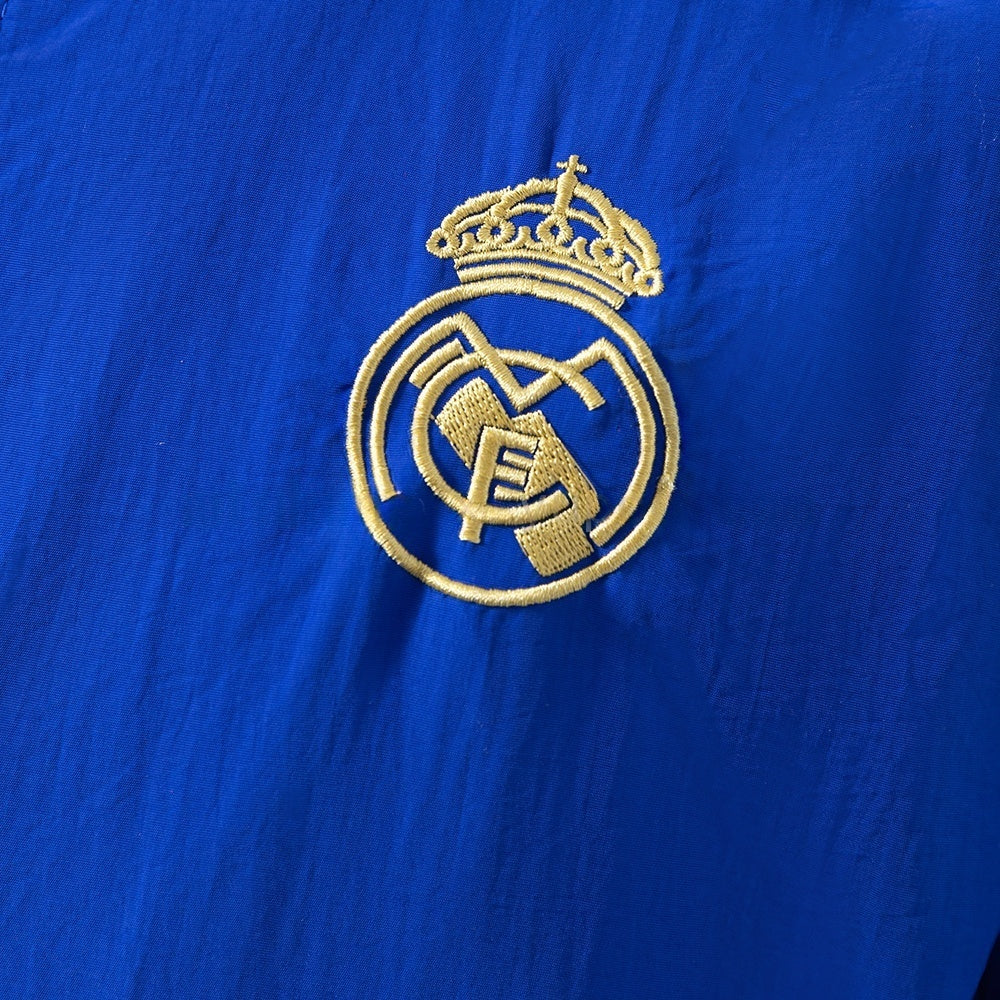 Real Madrid Windbreaker 2025/26 Reversible Football Soccer Jacket