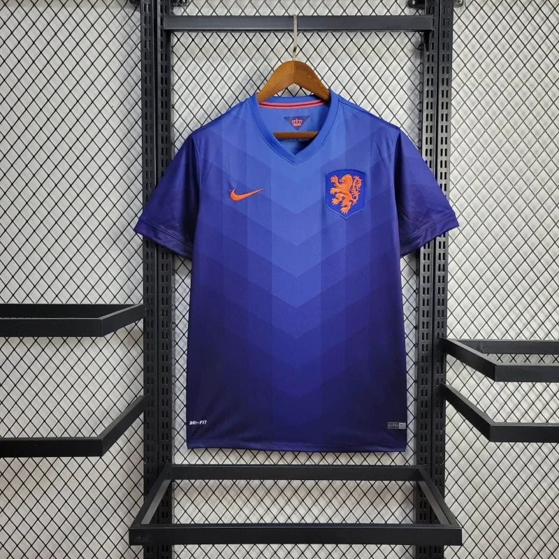 Retro Netherlands Jersey Away Kit 2014 Football Soccer Shirt
