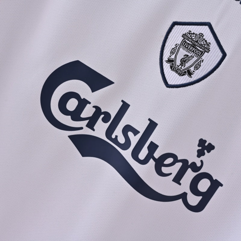 Retro Liverpool Away Jersey 2001-02 Football Kit Soccer Jersey