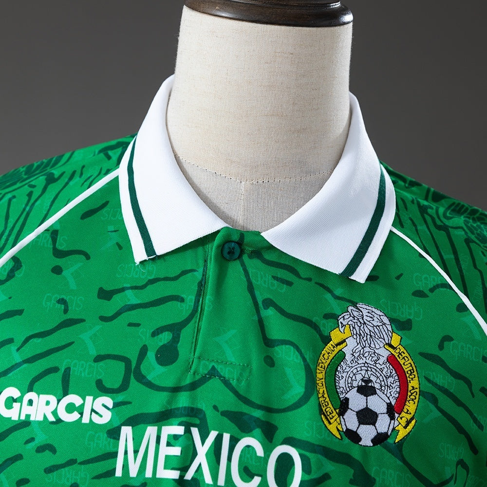 Mexico Home Jersey 1999 Retro Football Kit Soccer Shirt