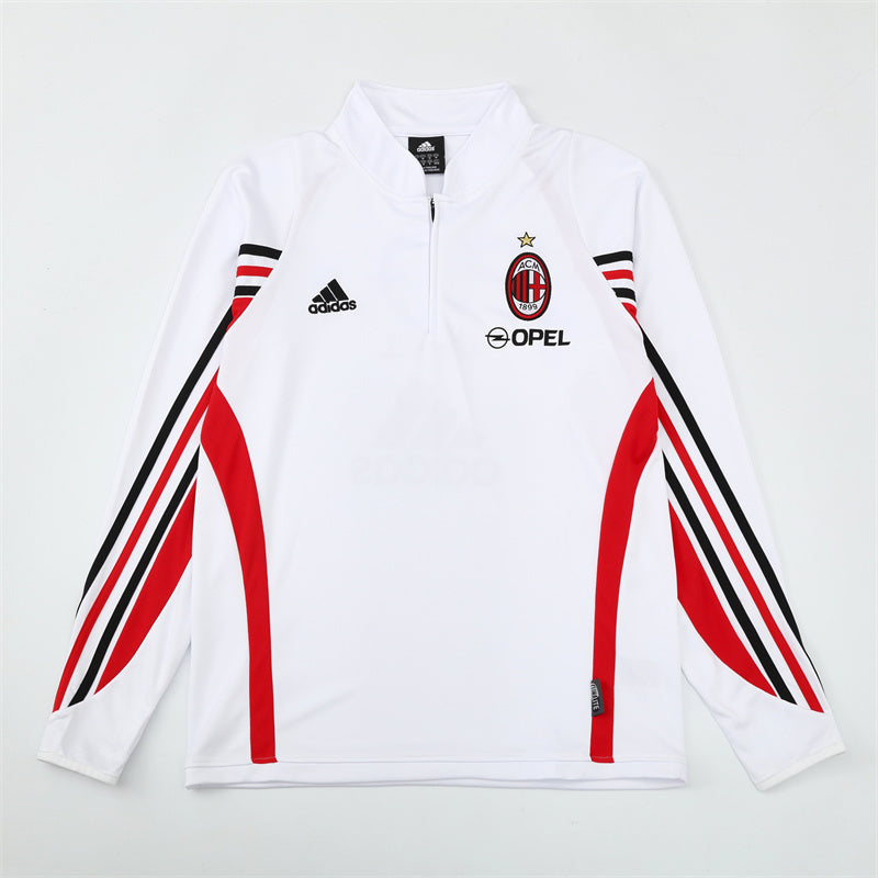 Retro AC Milan Training Tracksuits 2003-04 Football Kit Soccer Jersey