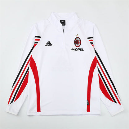 Retro AC Milan Training Tracksuits 2003-04 Football Kit Soccer Jersey