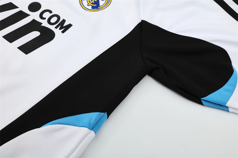 Retro Real Madrid Training Tracksuits 2008-09 Football Kit Soccer Jersey