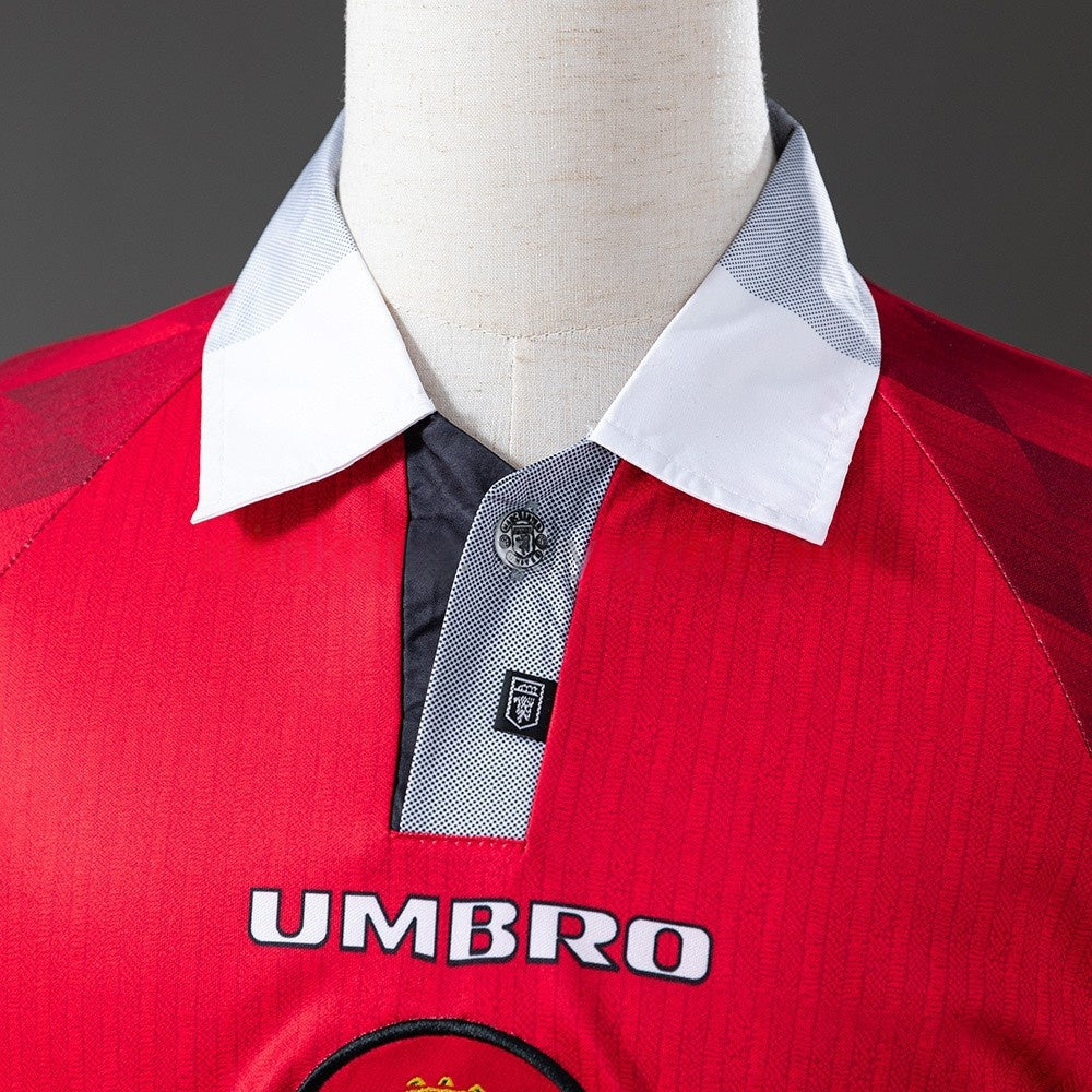 Manchester United Jersey 1996-98 Home Retro Football Kit