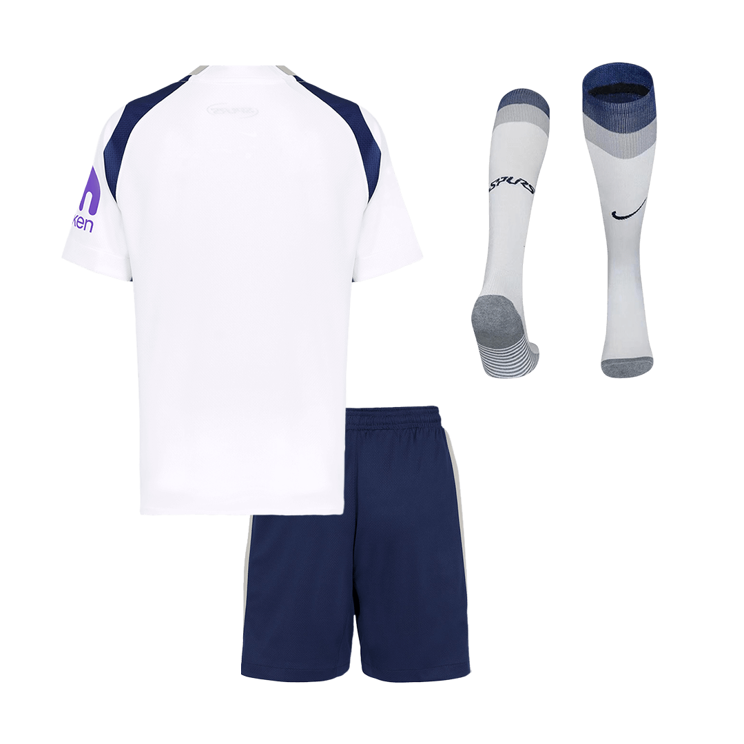 Kids Tottenham Hotspur Home Full Kit 2025/26