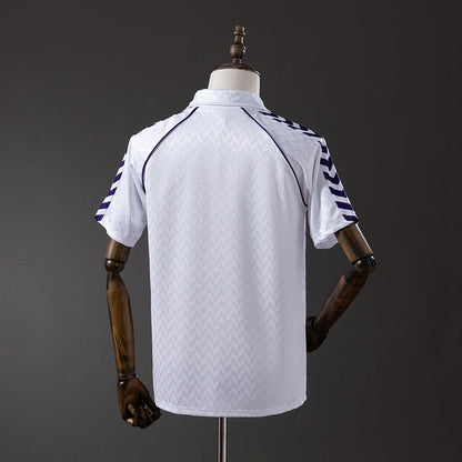 Real Madrid Jersey 1986-87 Home Retro Football Kit