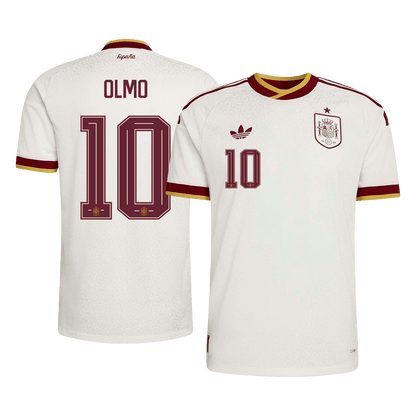 OLMO #10 Mens Spain World Cup Away Jersey 2026 - Player Version (Slim Fit)