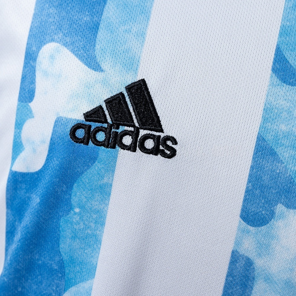 Argentina Home Jersey 2021 Retro Football Kit Soccer Shirt