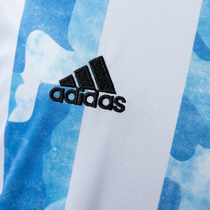 Argentina Home Jersey 2021 Retro Football Kit Soccer Shirt