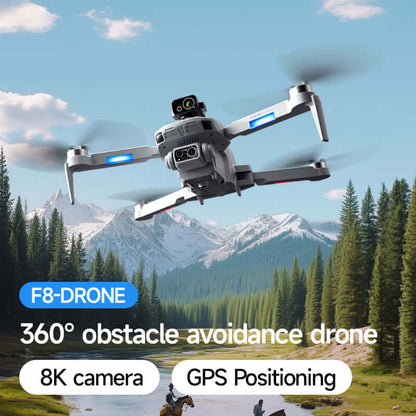 4DRC F8 MAX GPS Drone 4K Camera 5G WiFi Brushless Obstacle Avoidance Screen Remote Quadcopter RTF