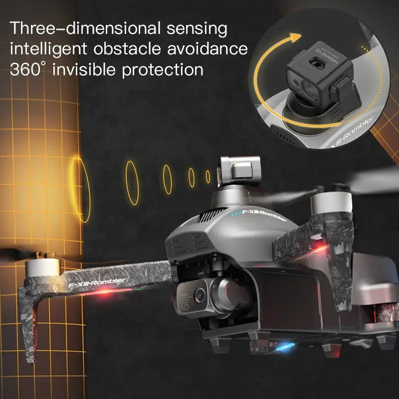 4DRC F13 4K GPS Drone with 3-Axis EIS Gimbal, 3km FPV