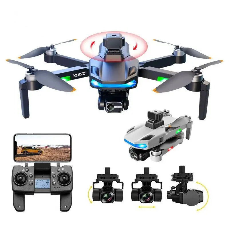 S135 Pro 4K Drone 3-Axis Gimbal GPS 5G WiFi 360° Obstacle Avoidance Brushless Dual Camera Foldable Quadcopter RTF