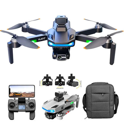 S135 Pro 4K Drone 3-Axis Gimbal GPS 5G WiFi 360° Obstacle Avoidance Brushless Dual Camera Foldable Quadcopter RTF