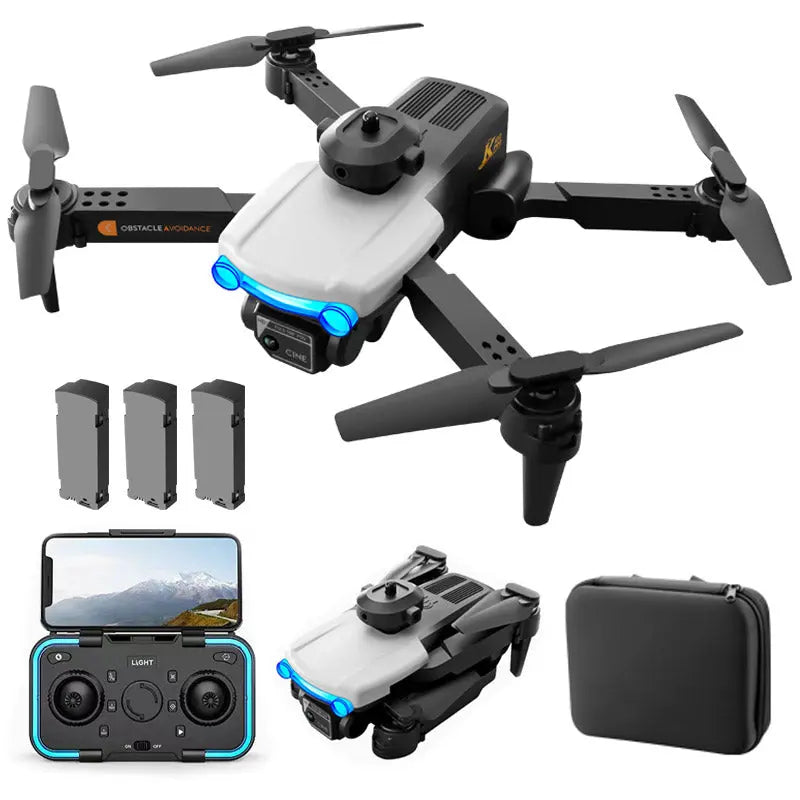 K102 PRO 4K Drone GPS 5G WiFi Optical Flow Omnidirectional Obstacle Avoidance Dual Camera Foldable Quadcopter RTF