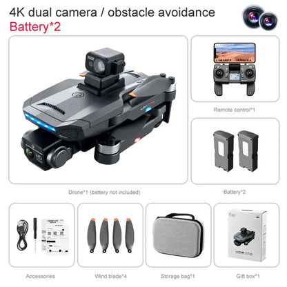 K918 MAX 4K Drone with GPS, 5G WiFi, Dual Camera