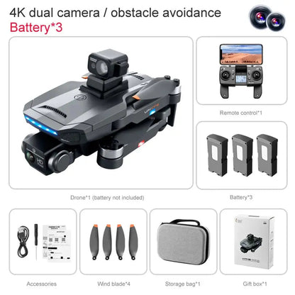 K918 MAX 4K Drone with GPS, 5G WiFi, Dual Camera