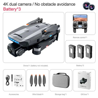 K918 MAX 4K Drone with GPS, 5G WiFi, Dual Camera