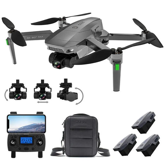 ZLL SG907 MAX 4K Drone 3-Axis Gimbal GPS 5G WiFi Brushless Foldable Professional RC Quadcopter RTF