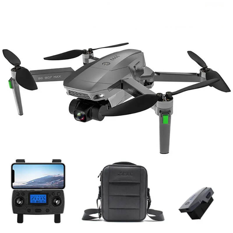 ZLL SG907 MAX 4K Drone 3-Axis Gimbal GPS 5G WiFi Brushless Foldable Professional RC Quadcopter RTF