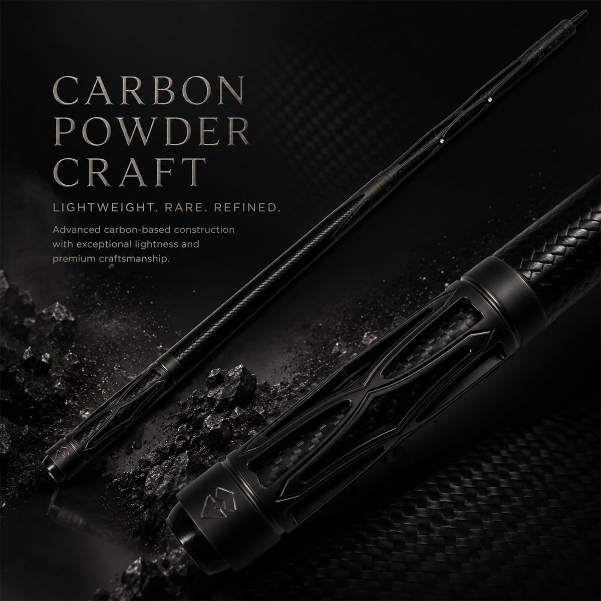 TRANSK Global Collector's Edition Metal Carbon Fiber Pool Cue - No.01, Only 10 Pieces Worldwide