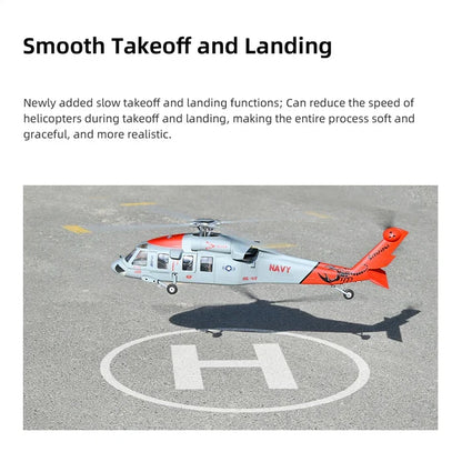 FLYWING MH-60R Jayhawk 470L Scale RC Helicopter GPS ACE Flight Controller RTF