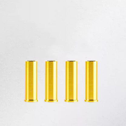 Soft Bullet Gun Foldable Toy Stainless Steel Mini Blaster Fidget Toy Stress Relief EDC Toy