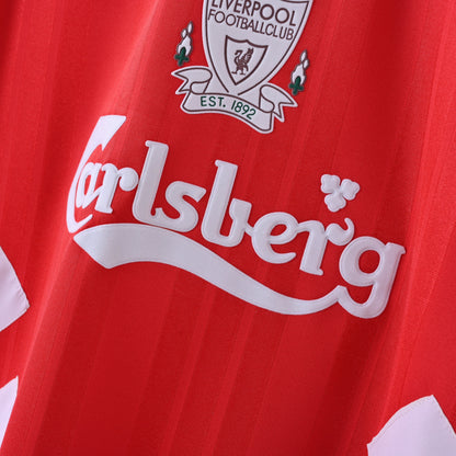 Retro Liverpool Jersey 1993-95 Home Football Kit Soccer Jersey