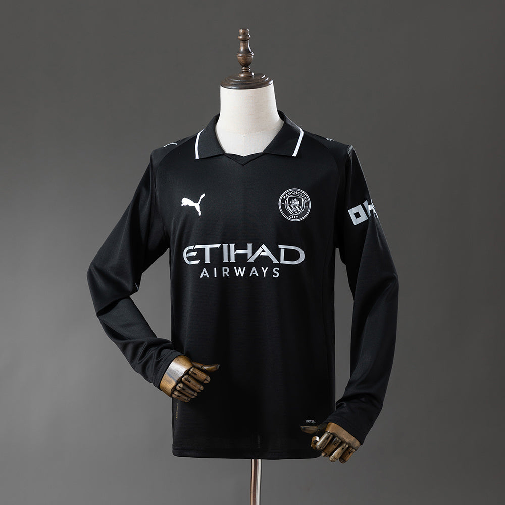 Manchester City Jersey 25/26 Away Football Kit Long Sleeves