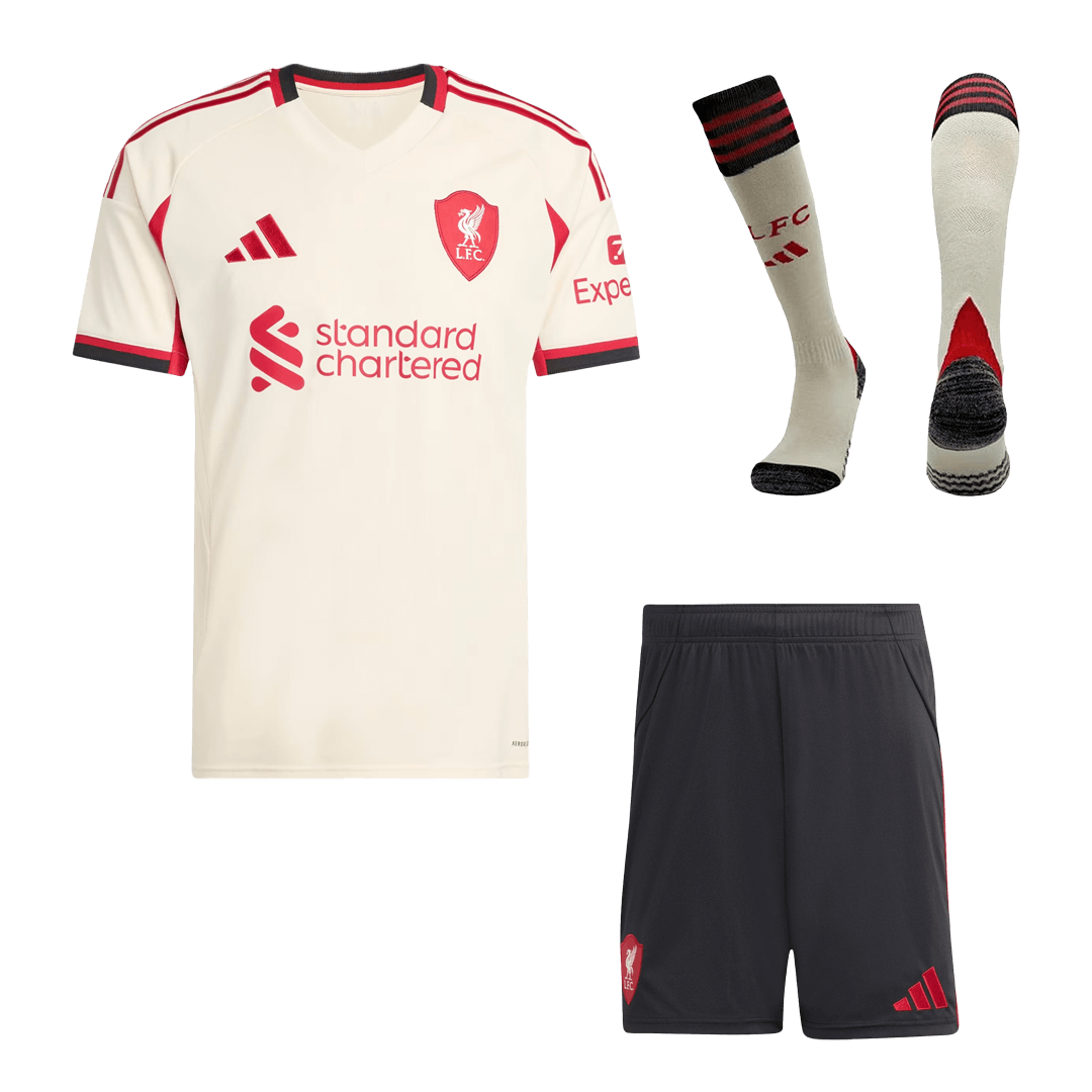 Men's Liverpool Away Full Kit 2025/26