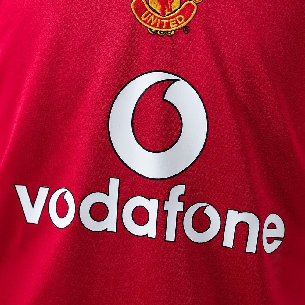 Manchester United Jersey 2004-06 Home Retro Football Kit